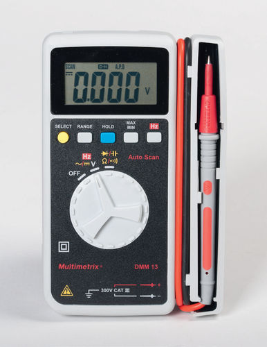 Multímetro digital - DMM 13 - MULTIMETRIX - de bolsillo / 600 V / cat III