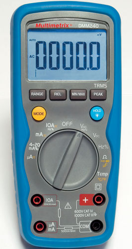 Multímetro digital - DMM 240 - MULTIMETRIX - portátil / 1000 V / cat III