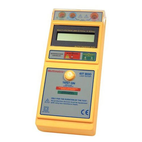 Comprobador de impedancia de bucle - EIT 800 - MULTIMETRIX - automático