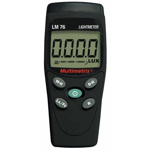 Luxómetro digital - LM 76 - MULTIMETRIX