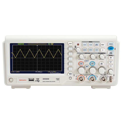 Osciloscopio digital - XDO 2040 - MULTIMETRIX - de sobremesa / de 2 vías / USB