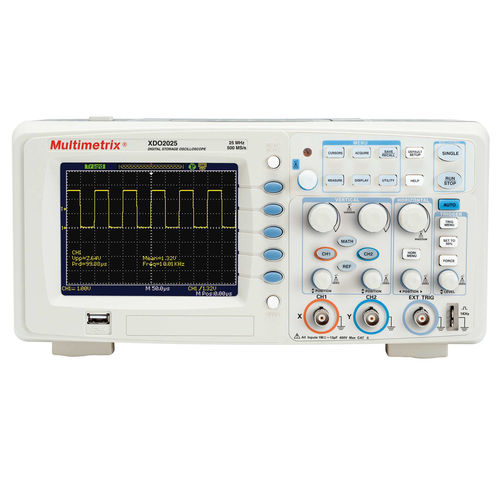 Osciloscopio digital - XDO 2025 - MULTIMETRIX - de sobremesa / de 2 vías / USB