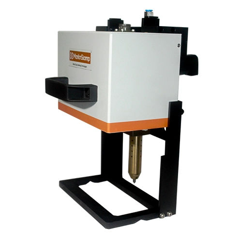 Máquina de marcado neumática - MarknStamp BV Netherlands - por micropercusión / para aluminio / portátil