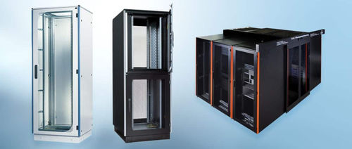 Armario eléctrico de suelo - TiRAX - apra-norm Elektromechanik GmbH - modular / con puerta transparente