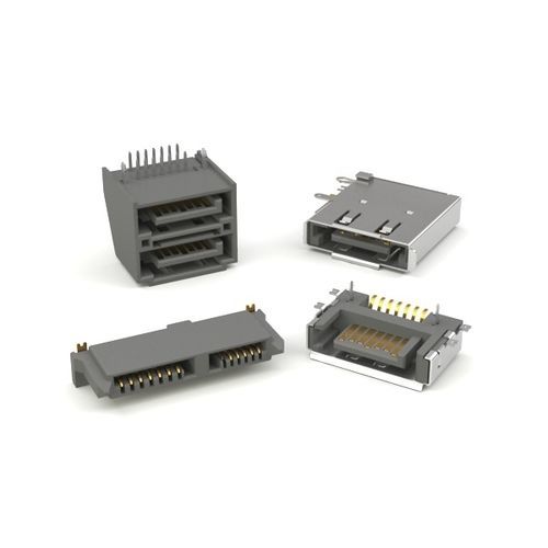 Conector SATA - SATA series - ADAM tech - de datos / eSata / en ángulo recto
