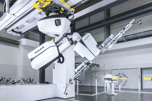 Robot articulado - SCHULER - MÜLLER WEINGARTEN - 6 ejes / de automatización de prensa / para la industria del automóvil