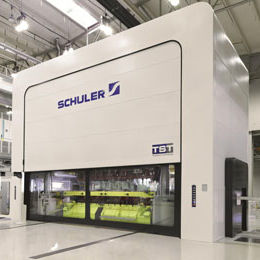 Prensa mecánica - TWIN SERVO - SCHULER - MÜLLER WEINGARTEN - de embutido / para la industria del automóvil / excéntrica