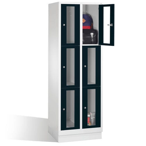 Armario de vestuario para oficina - S series - C + P Möbelsysteme - de oficina