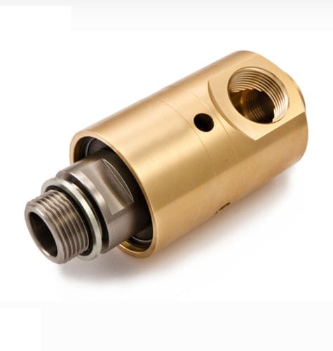 Racor giratorio para agua - ROTOFLUX typ - SENGA - para aire comprimido / para aceite caliente / para vacío