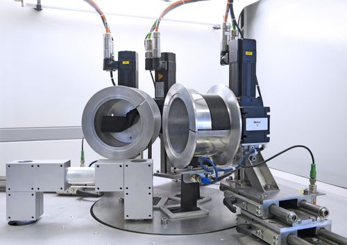 Comprobador de caudal másico - iTS GmbH - de rotura / automático / a medida