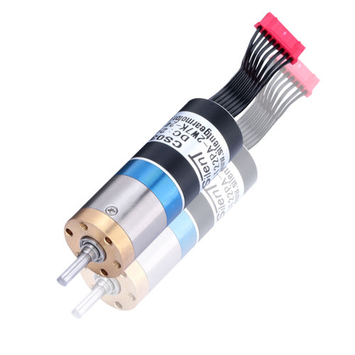 Motorreductor DC - ST22PB-TG1W-24-23 - Dongguan Silent Industry Co.,Ltd - planetario / coaxial / 24 V