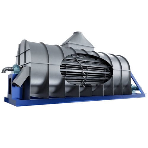 Secador de haces de tubos - SUNKAIER INDUSTRIAL TECHNOLOGY CO.,LTD. - rotativo / continuo / horizontal