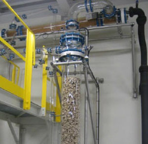 Columna de destilación de vidrio borosilicato - Buchiglas (Büchi AG)-Reactor Systems & Pilot Plant