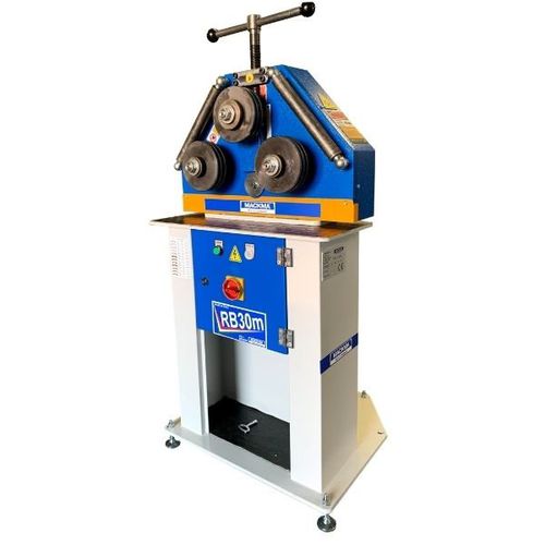 Máquina curvadora manual - RB30 M - MACKMA - de tubos / de perfiles / con 3 rodillos motores
