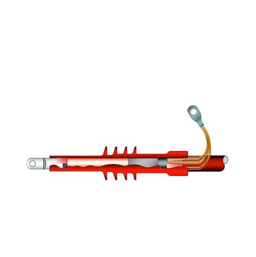 Terminación de cable de contráctil en frío enfilable - ECOLD STEI 24 - Elcon Megarad Spa - aislada / de media tensión