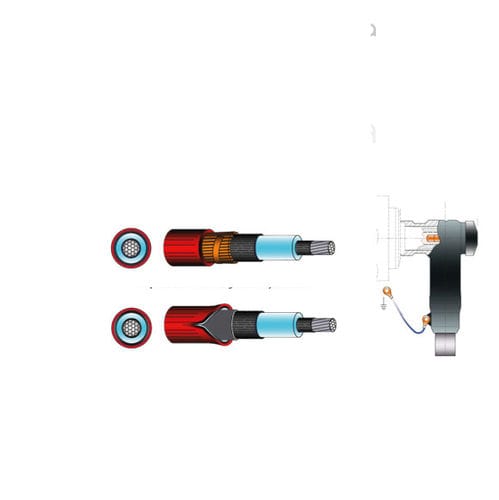 Cable eléctrico de alimentación - ELCOSPINA TCE series - Elcon Megarad Spa - monoconductor