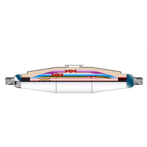 Conexión de cables blindada - ELCOSIGNAL GLS 0125 - Elcon Megarad Spa - de resina / de poliuretano / con resina epoxi para fundir