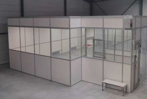 Sala blanca modular - SBM - ADS LAMINAIRE