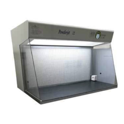 Cabina de flujo laminar horizontal - POWDERJET series - ADS LAMINAIRE - de aspiración / de acero inoxidable