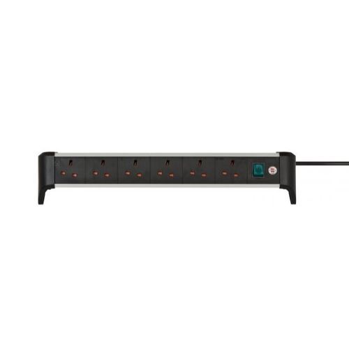 Alargador eléctrico con regleta - 1391043600 - BRENNENSTUHL