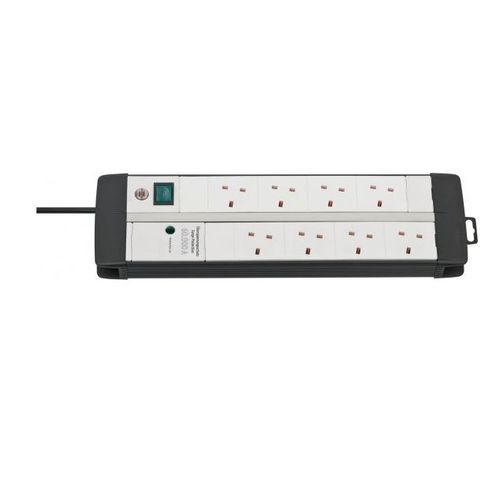 Alargador eléctrico con regleta - 1256053678 - BRENNENSTUHL