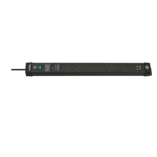 Alargador eléctrico con regleta - 1951163604 - BRENNENSTUHL - de plástico