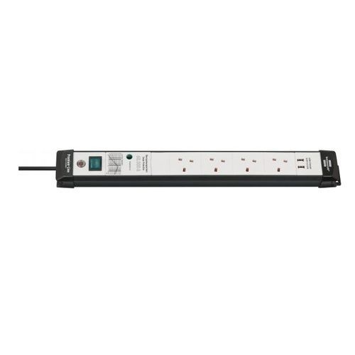 Alargador eléctrico con regleta - 1951543604 - BRENNENSTUHL