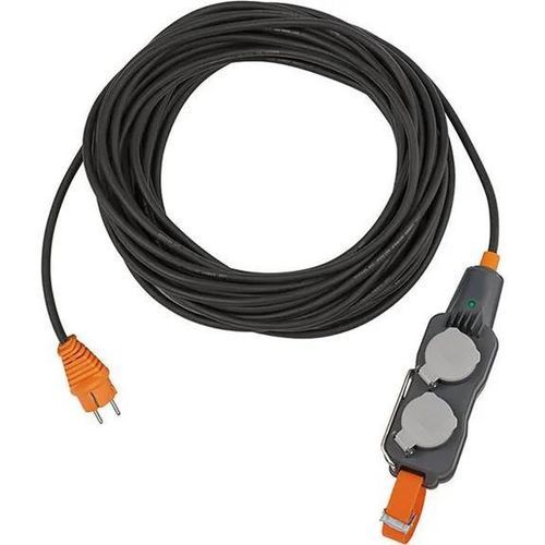 Alargador eléctrico con regleta - 0016958580 - BRENNENSTUHL - flexible / resistente al agua / de caucho