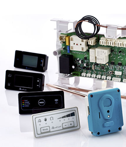 Controlador de temperatura de calor - COTHERM - con pantalla LCD / tecnología / para bomba de calor