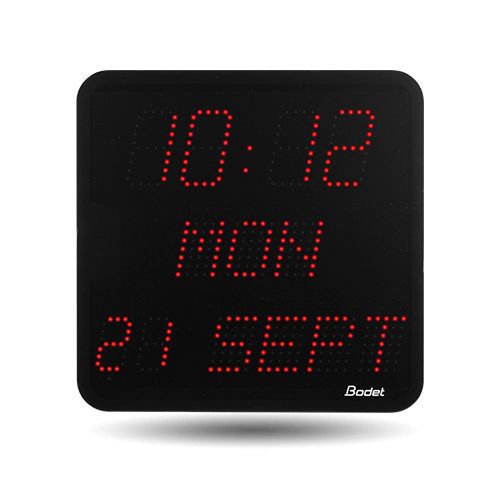 Reloj digital - STYLE 7D - BODET TIME SPORT - LED / de pared / sincronizado