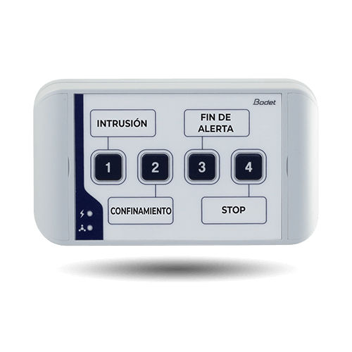 Caja botonera con 4 botones - Harmonys  - BODET TIME SPORT - IP40 / con botones / de control