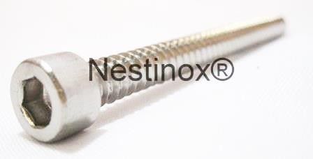 Tornillo de cabeza cilíndrica - Nestinox B.V. - de cabeza alomada / con hueco hexagonal