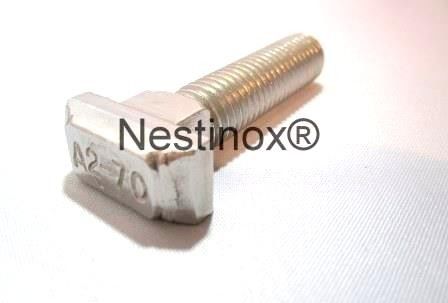 Perno roscado - Nestinox B.V. - en T / de cabeza cuadrada