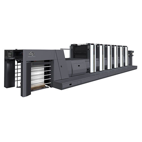 Prensa offset hoja a hoja - 790ST-5+CC+LD - RYOBI MHI Graphic Technology - media / de 5 colores / para papel