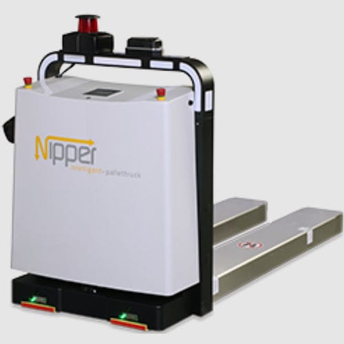 Vehículo de guiado automático de transporte - Nipper - RYOBI MHI Graphic Technology - para palés / para carga mediana / para imprenta