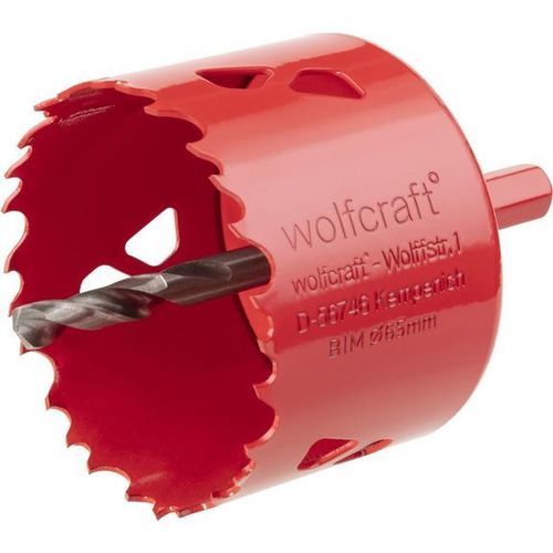 Sierra perforadora para madera - 5473000 - WOLCRAFT - para plástico / para metales / para acero