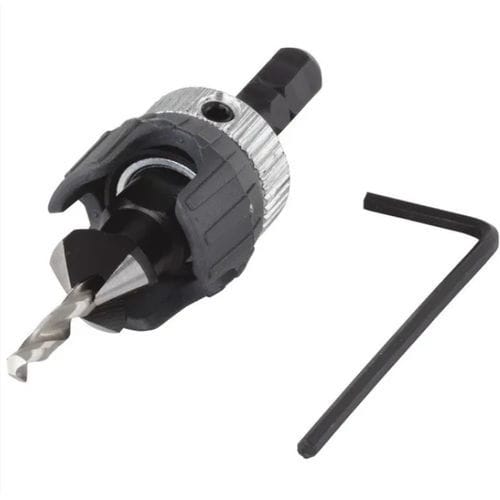Broca monobloque - 2544000 - WOLCRAFT - para madera / de achaflanado