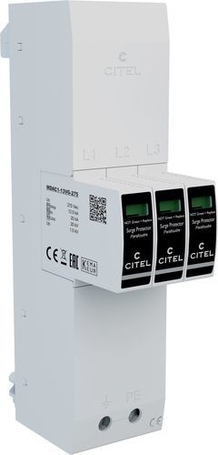 Caja de protector de sobretensión de tipo 1 - ZPAC1 series - CITEL - de instalación eléctrica / de red eléctrica / contra corrientes transitorias