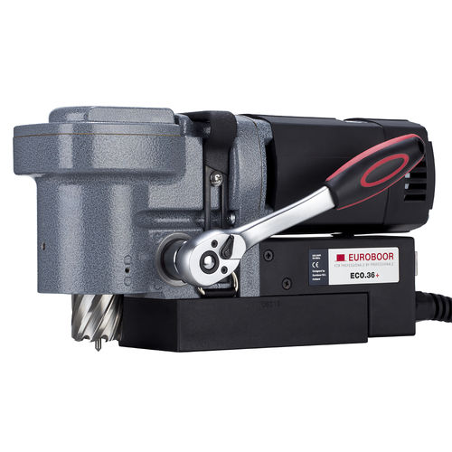 Corona perforadora eléctrica - ECO.36+ - Euroboor - magnética / con sistema de refrigeración / 1 velocidad