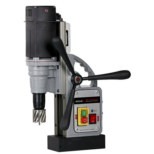 Corona perforadora eléctrica - ECO.40S+/IC - Euroboor - magnética / con sistema de refrigeración / 1 velocidad