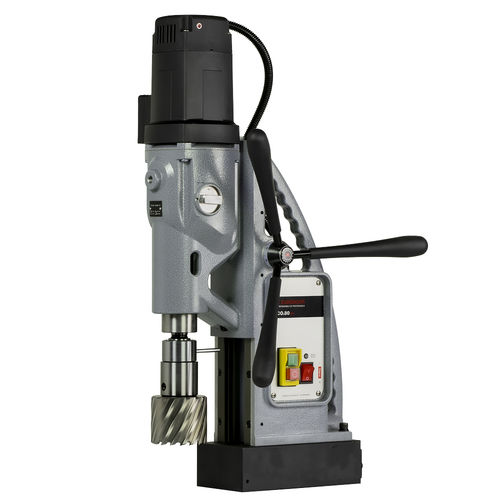 Corona perforadora eléctrica - ECO.80S+ - Euroboor - magnética / con sistema de refrigeración / de cuatro velocidades