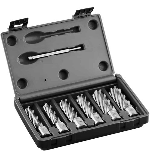 Fresa hueca HSS - HCL.KIT - Euroboor - Weldon / larga