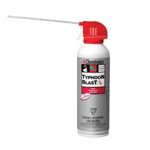 Aerosol antipolvo - Typhoon Blast™ - CHEMTRONICS - para plástico / no infamable