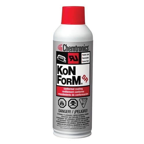 Revestimiento de protección - Konform® SR - CHEMTRONICS - de aislamiento / de silicona / para la industria electrónica
