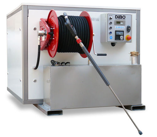 Limpiador de alta presión de agua caliente - JMB-HxxS series - DiBO - con motor térmico / móvil / estacionario