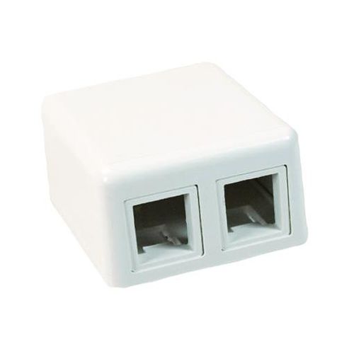 Caja para enchufe - 1-1116698-3 - COMMSCOPE - montada en superficie / modular / de ABS