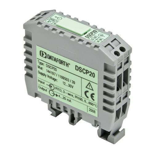 Transmisor de temperatura en riel DIN - DSCP20 - Dataforth Corporation - 2 hilos / en serie