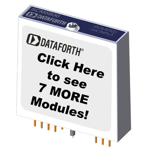 Módulo de entrada para potenciómetro - SCM5B36 Series - Dataforth Corporation - analógico / para montaje en placa de circuito impreso