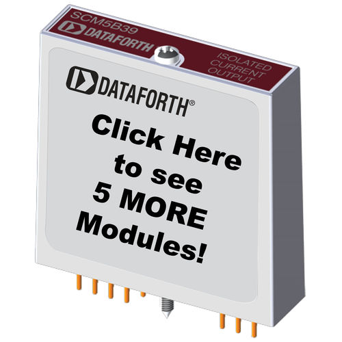 Módulo de salida de corriente - SCM5B39 Series - Dataforth Corporation - analógico / para montaje en placa de circuito impreso