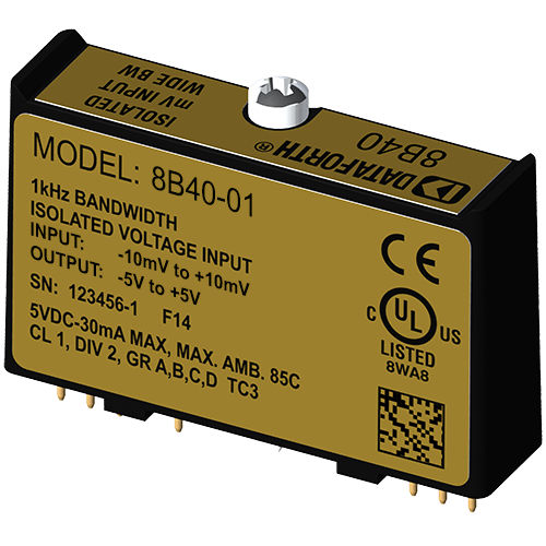 Módulo de tratamiento de señal de entrada - 8B40-01 - Dataforth Corporation - de tensión